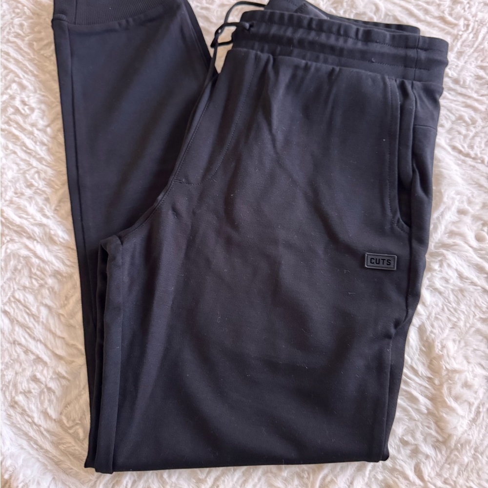 Cuts - Men Black Joggers Brand New with Tag - Size Small - Picture 2 of 7